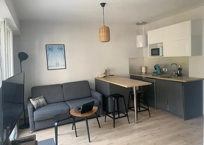 Opale Coast Appartement avec Terrasse coté Jardin